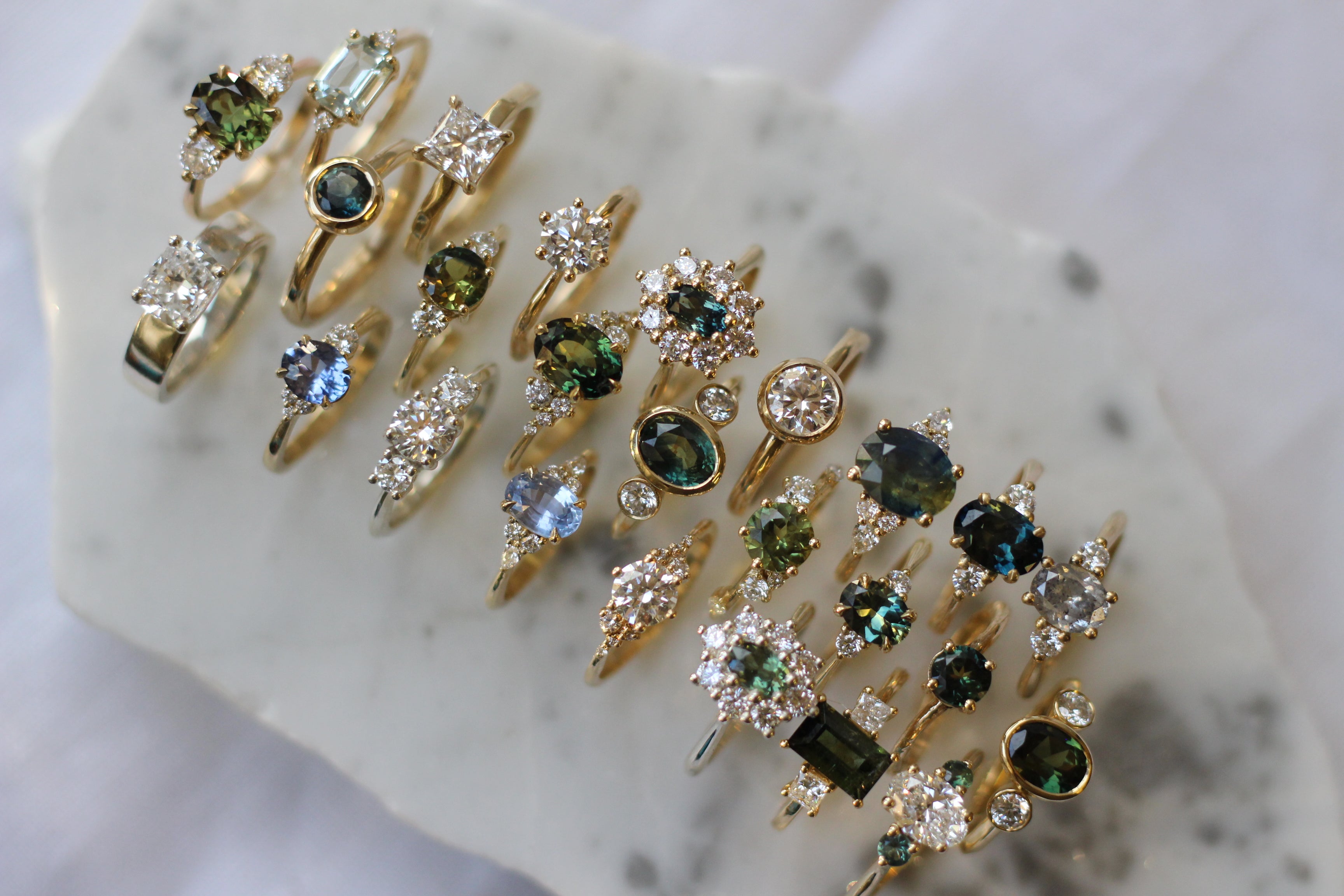 Green gemstone engagement ring - Advice Needed!! : r/EngagementRings